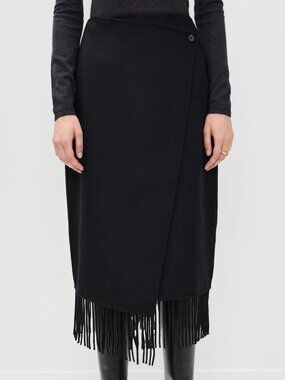 Rails Black Wool Odette Skirt NEW! (Size: Small)